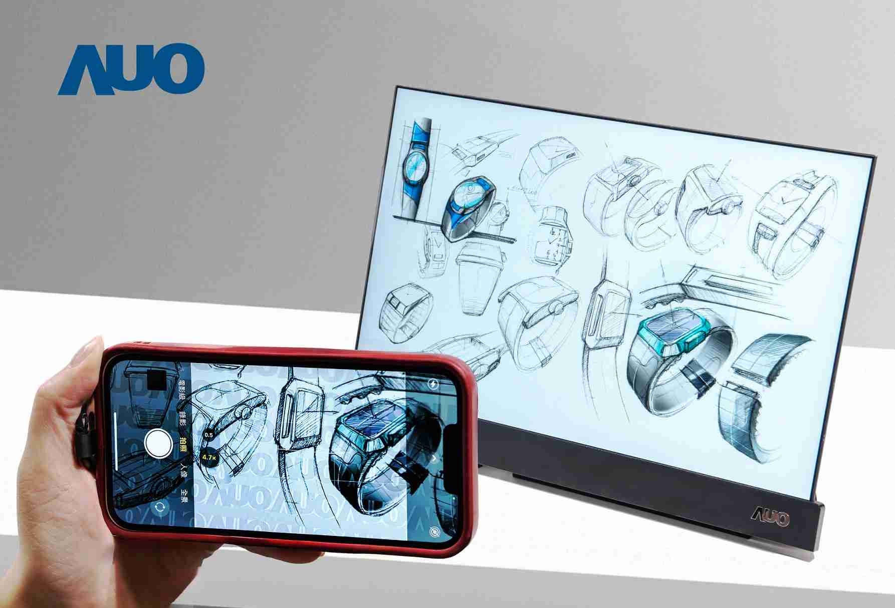 彩运网16吋防窥显示器，，，，采用人眼无法察觉、、相机拍摄时才显现的隐藏式水印技术，，，未来可结合AI镜头侦测周围环境，，实时开启或关闭水印，，，大幅提升在公共场域使用显示器的安全性